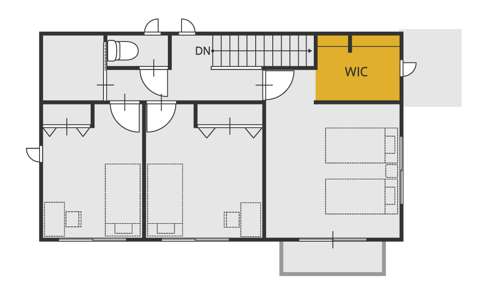 2階WIC